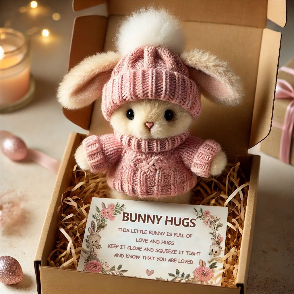 💖 Grande Promozione di Pasqua: Compra 3 e Ottieni 1 Gratis 🔥 Regalo di Pasqua Carino: Mini Coniglietto fatto a mano 🐇🎁