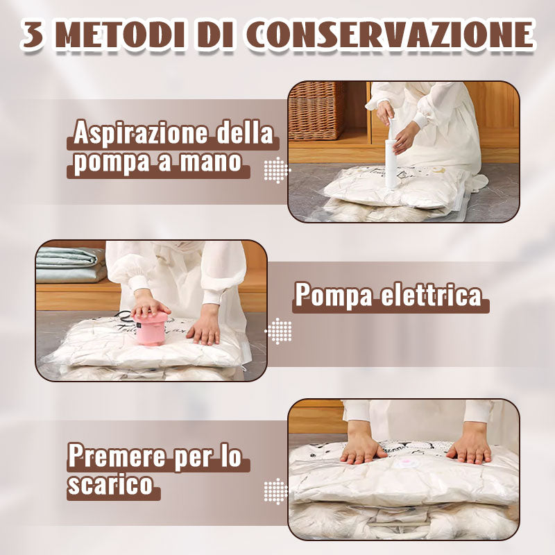 Sacchetti per vuoto da appendere