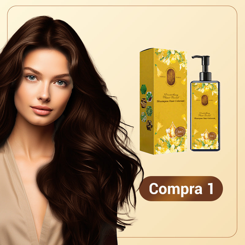 🔥 Hot Sale 2025 🔥 Colore Capelli Nutriente a Base Vegetale 🎁 Omaggio Spazzola!