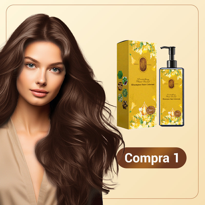 🔥 Hot Sale 2025 🔥 Colore Capelli Nutriente a Base Vegetale 🎁 Omaggio Spazzola!