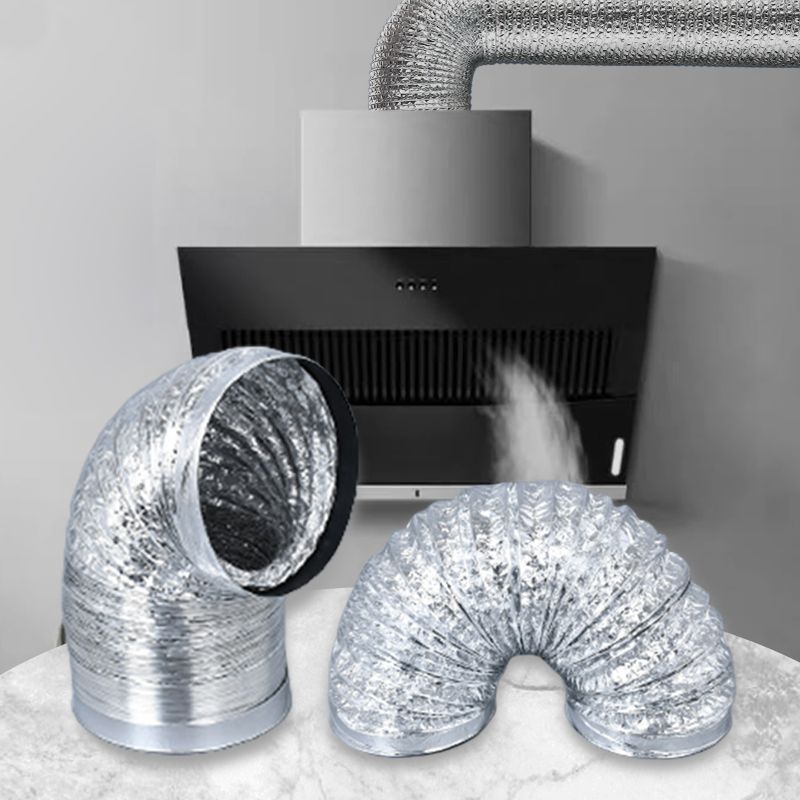 Tubo Flessibile in Foglio di Alluminio per Sistemi di Ventilazione e Aspirazione Aria