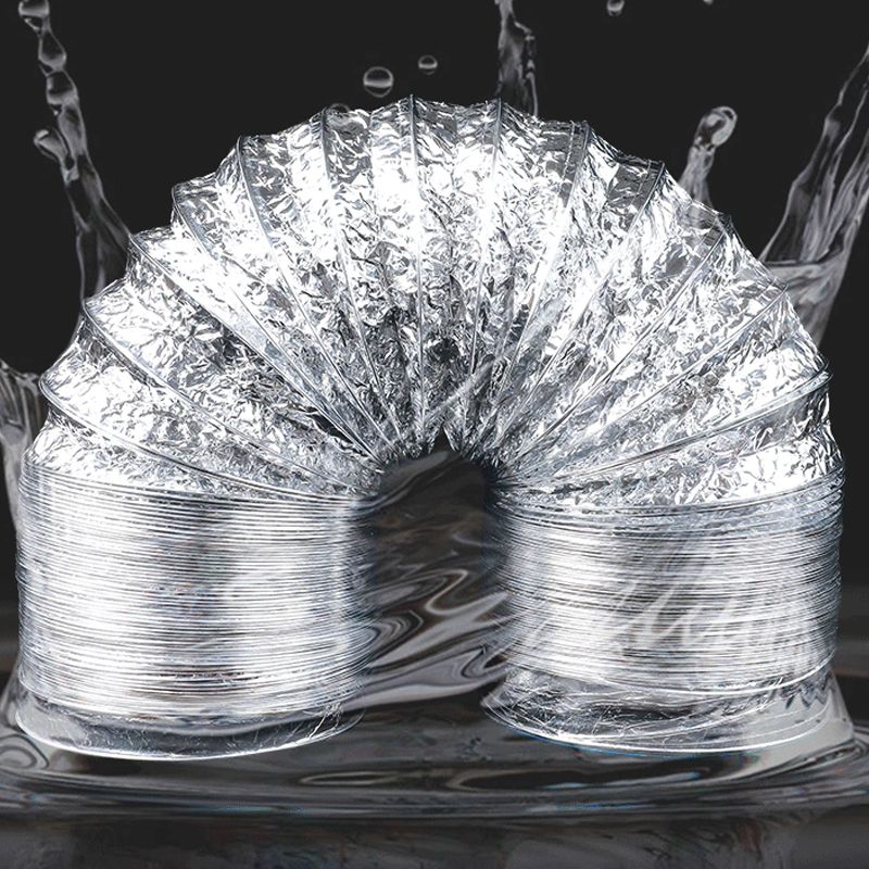 Tubo Flessibile in Foglio di Alluminio per Sistemi di Ventilazione e Aspirazione Aria