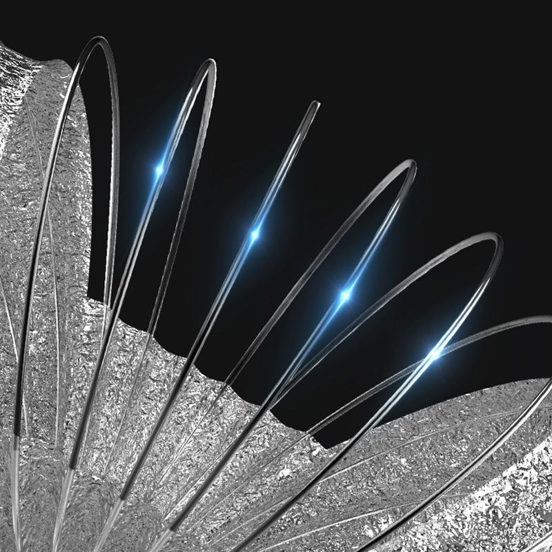 Tubo Flessibile in Foglio di Alluminio per Sistemi di Ventilazione e Aspirazione Aria