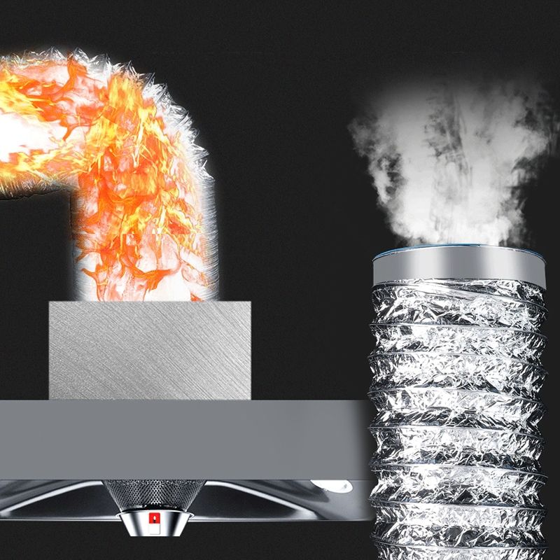 Tubo Flessibile in Foglio di Alluminio per Sistemi di Ventilazione e Aspirazione Aria