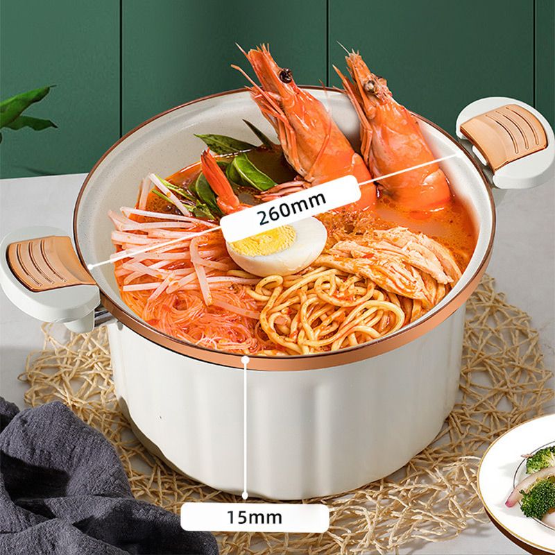 Micro pentola a pressione in smalto antiaderente