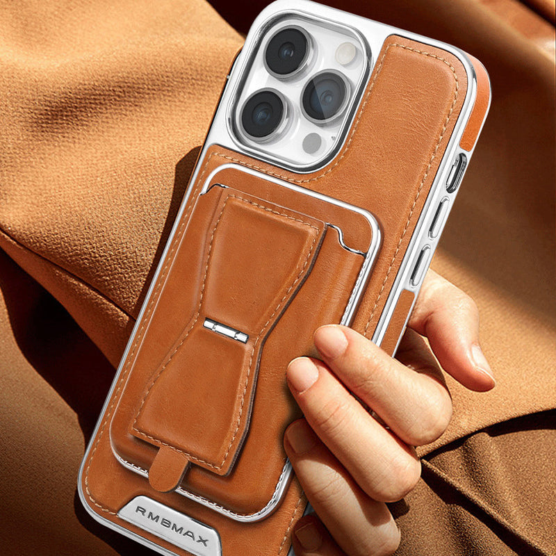 Custodia protettiva per iPhone in pelle premio