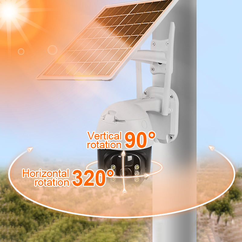 Telecamera di Sorveglianza Solare Wireless Intelligente