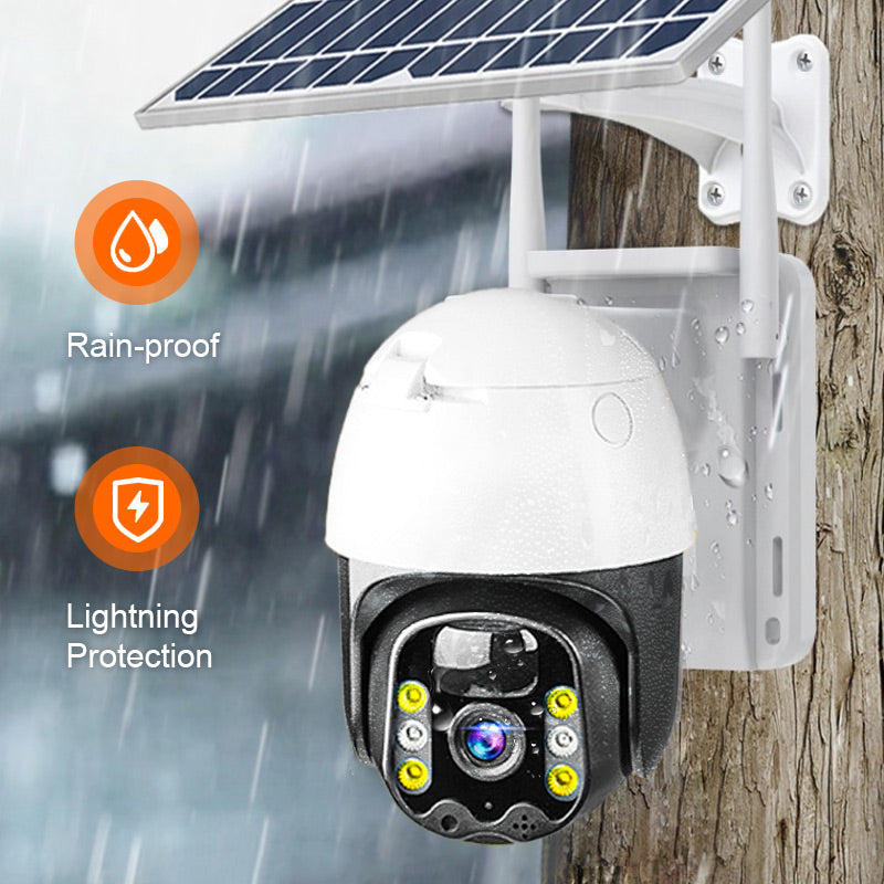 Telecamera di Sorveglianza Solare Wireless Intelligente