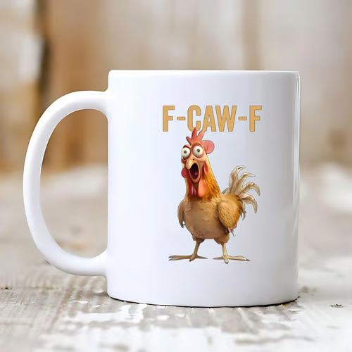 🔥 Ultimo giorno di vendita 50% di sconto!! 🏆 Vendita Flash ⚡ 50K+ VENDUTO! Quasi andato... 💥 F-Caw-F Tazza di pollo divertente