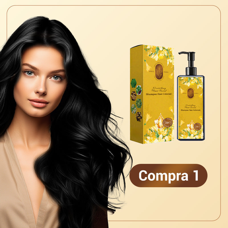 🔥 Hot Sale 2025 🔥 Colore Capelli Nutriente a Base Vegetale 🎁 Omaggio Spazzola!