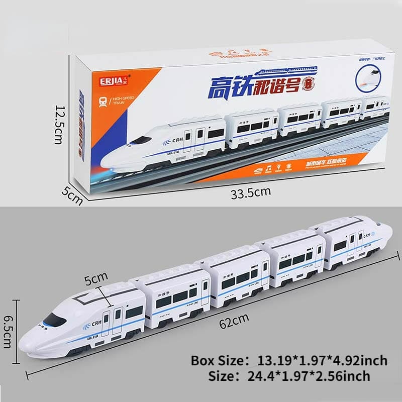 🚅Elettrico Universale Simulazione Ferroviaria Alta Velocità Armonia Treno Giocattolo