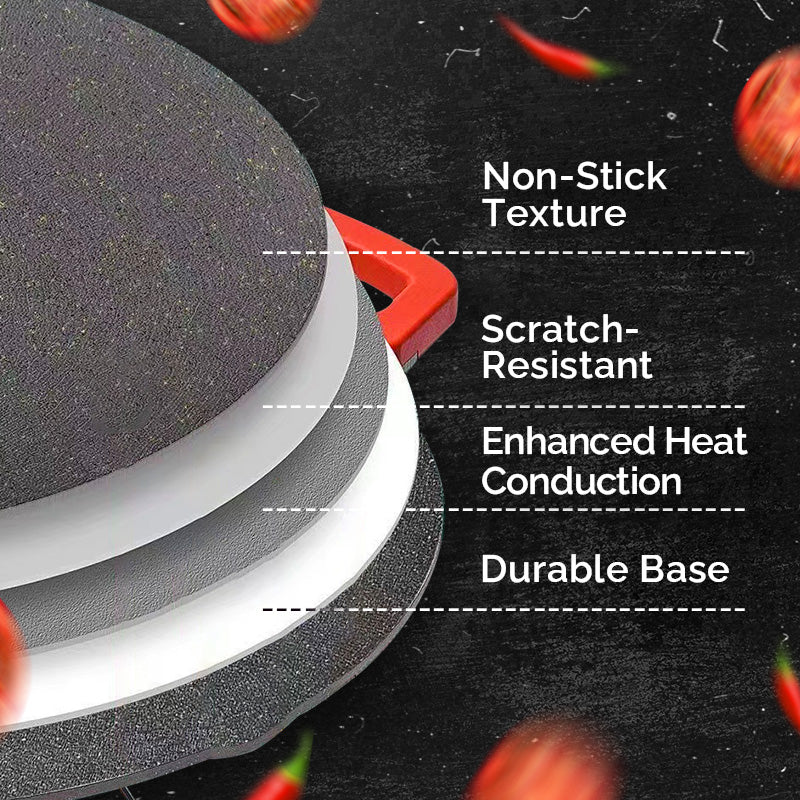 ⏳Offerta speciale a tempo limitato⏰Padella elettrica antiaderente per grigliare in casa🍳