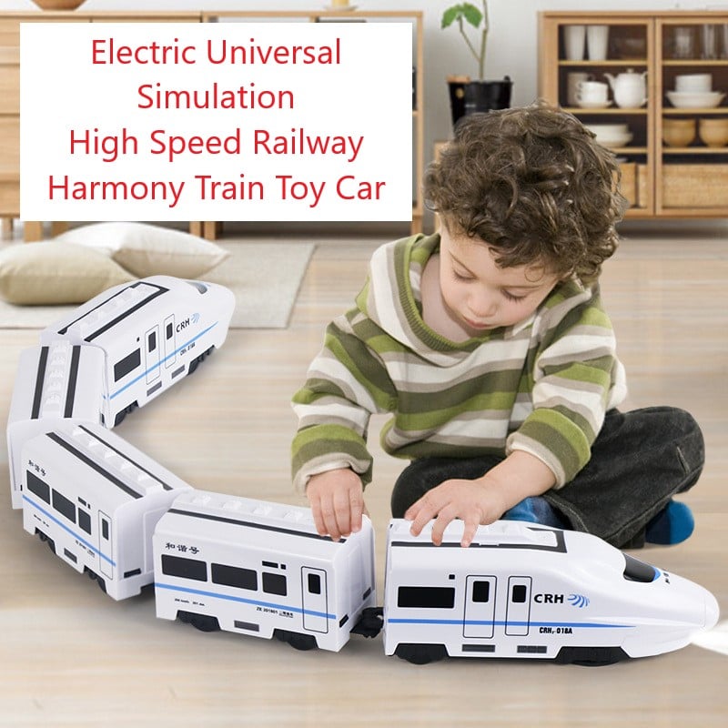 🚅Elettrico Universale Simulazione Ferroviaria Alta Velocità Armonia Treno Giocattolo