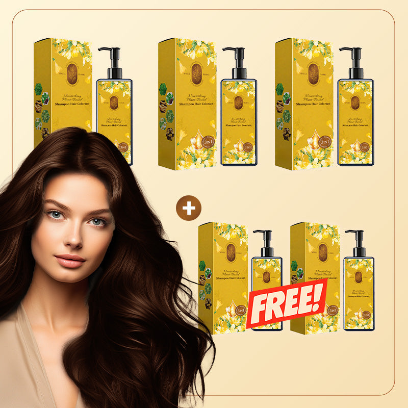 🔥 Hot Sale 2025 🔥 Colore Capelli Nutriente a Base Vegetale 🎁 Omaggio Spazzola!