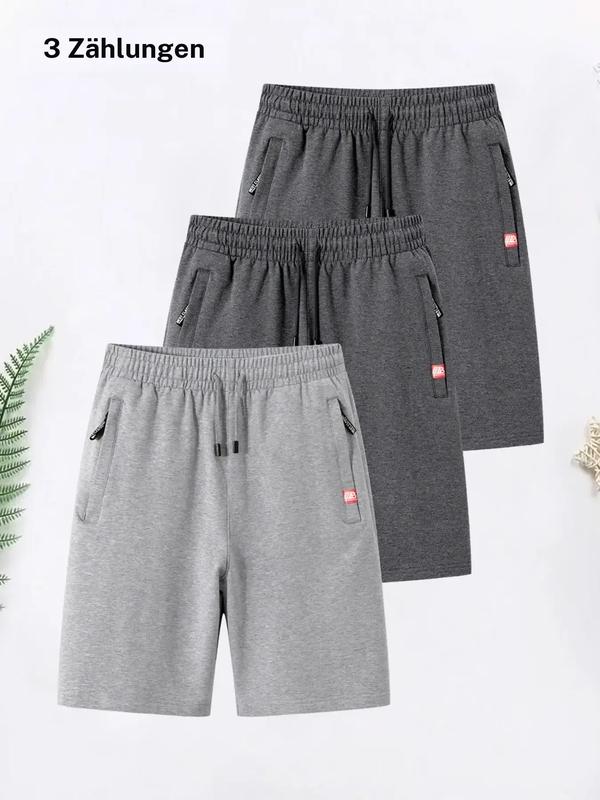 Short de sport décontracté et extensible pour homme