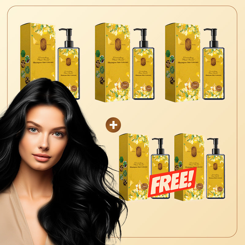 🔥 Hot Sale 2025 🔥 Colore Capelli Nutriente a Base Vegetale 🎁 Omaggio Spazzola!