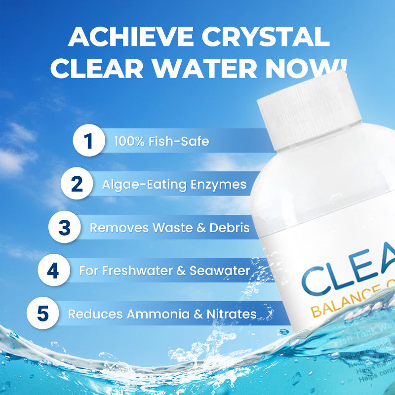 100 ml Chiarificatore d'Acqua per Acquario Potente