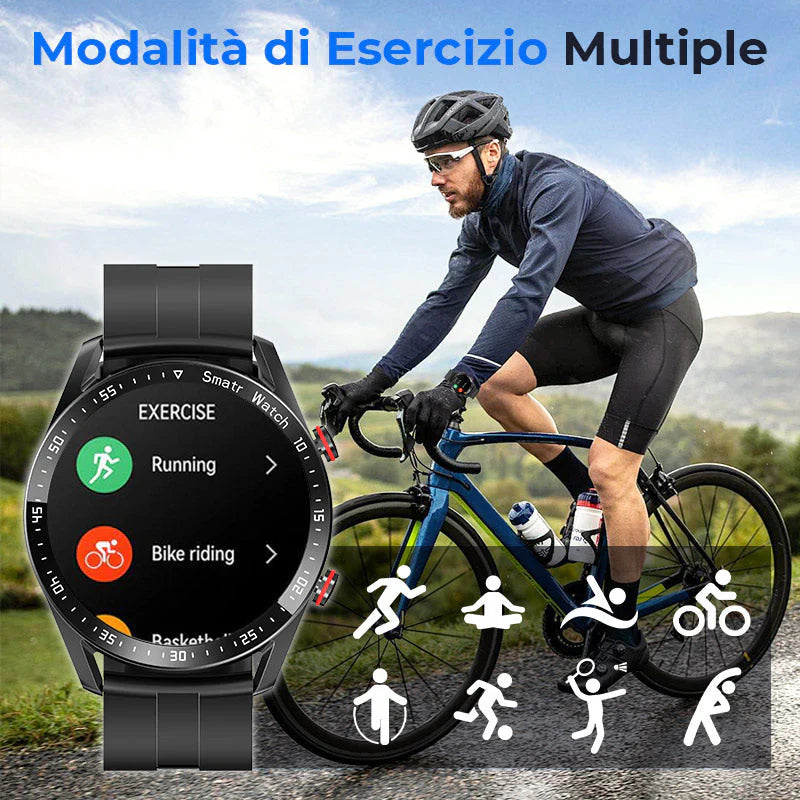 ✨2025 Nuovo Smartwatch multifunzionale✨Supporta IOS e Android ✨
