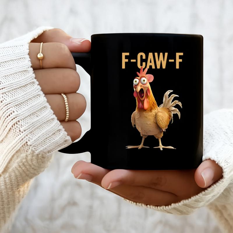 🔥 Ultimo giorno di vendita 50% di sconto!! 🏆 Vendita Flash ⚡ 50K+ VENDUTO! Quasi andato... 💥 F-Caw-F Tazza di pollo divertente