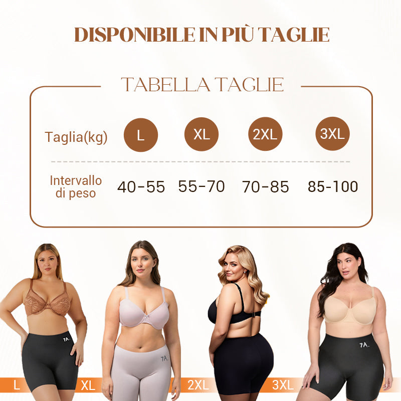 🔥Intimo da donna a vita alta in seta ghiacciata contenitiva e contenitiva per fianchi
