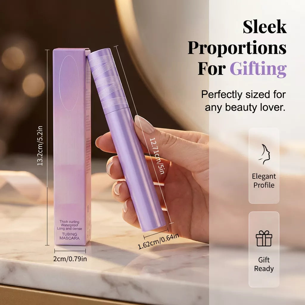 💜 1 Acheté, 1 Offert ! Mascara Tubing Effet Cils Longs – Waterproof et Sans Bavure !