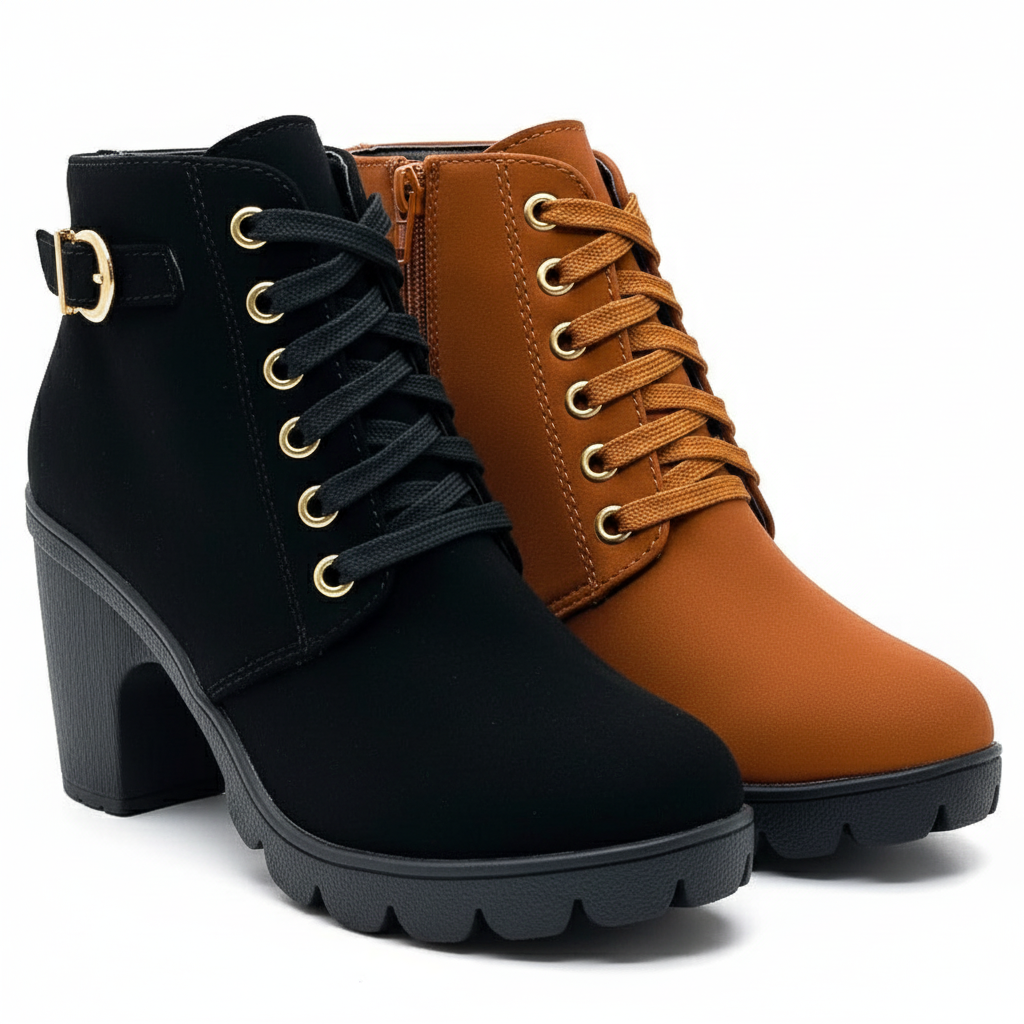 Stivali da donna con tacco grosso🍂Nuovi arrivi autunnali - 57% di sconto