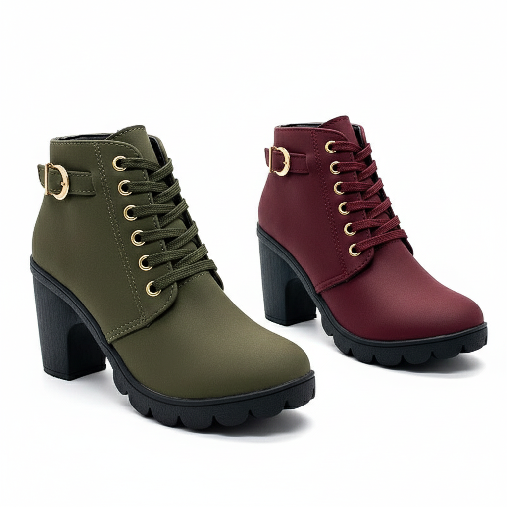 Stivali da donna con tacco grosso🍂Nuovi arrivi autunnali - 57% di sconto