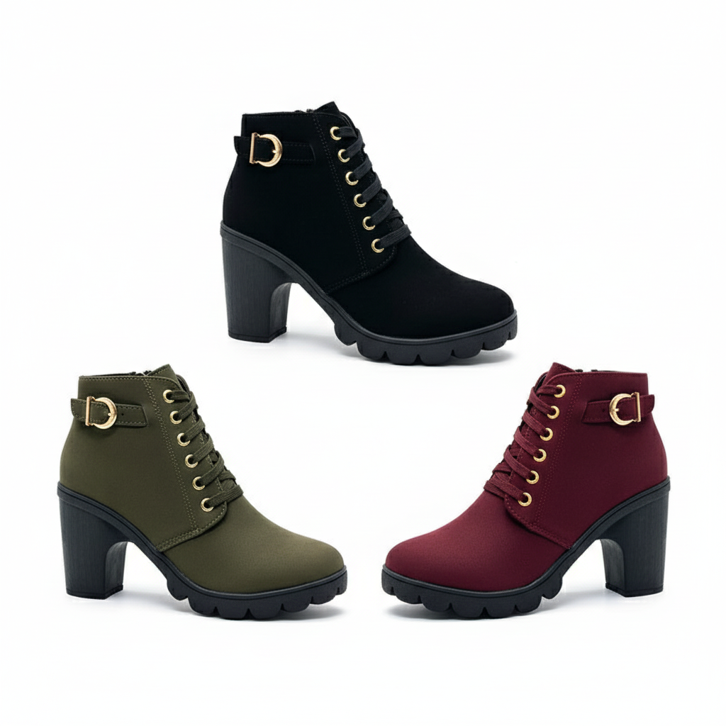 Stivali da donna con tacco grosso🍂Nuovi arrivi autunnali - 57% di sconto