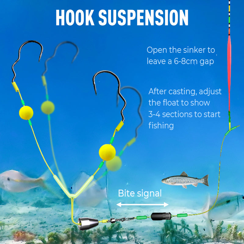 š„š„Acquista 2 e prendi 1 gratis šAngancio per pesca a fondo rovesciato