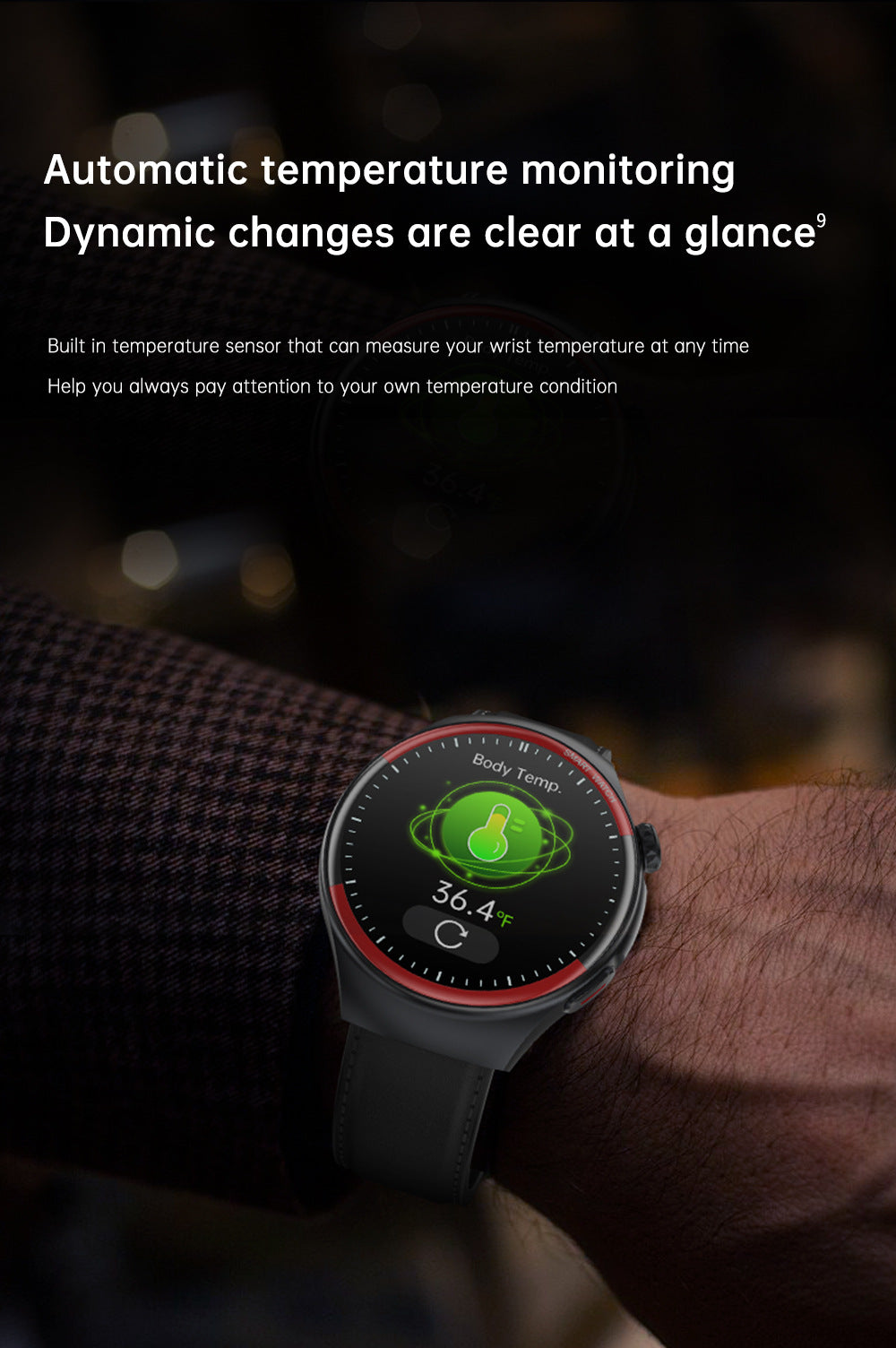 ✨Orologio Bluetooth intelligente - Orologio per il monitoraggio della salute