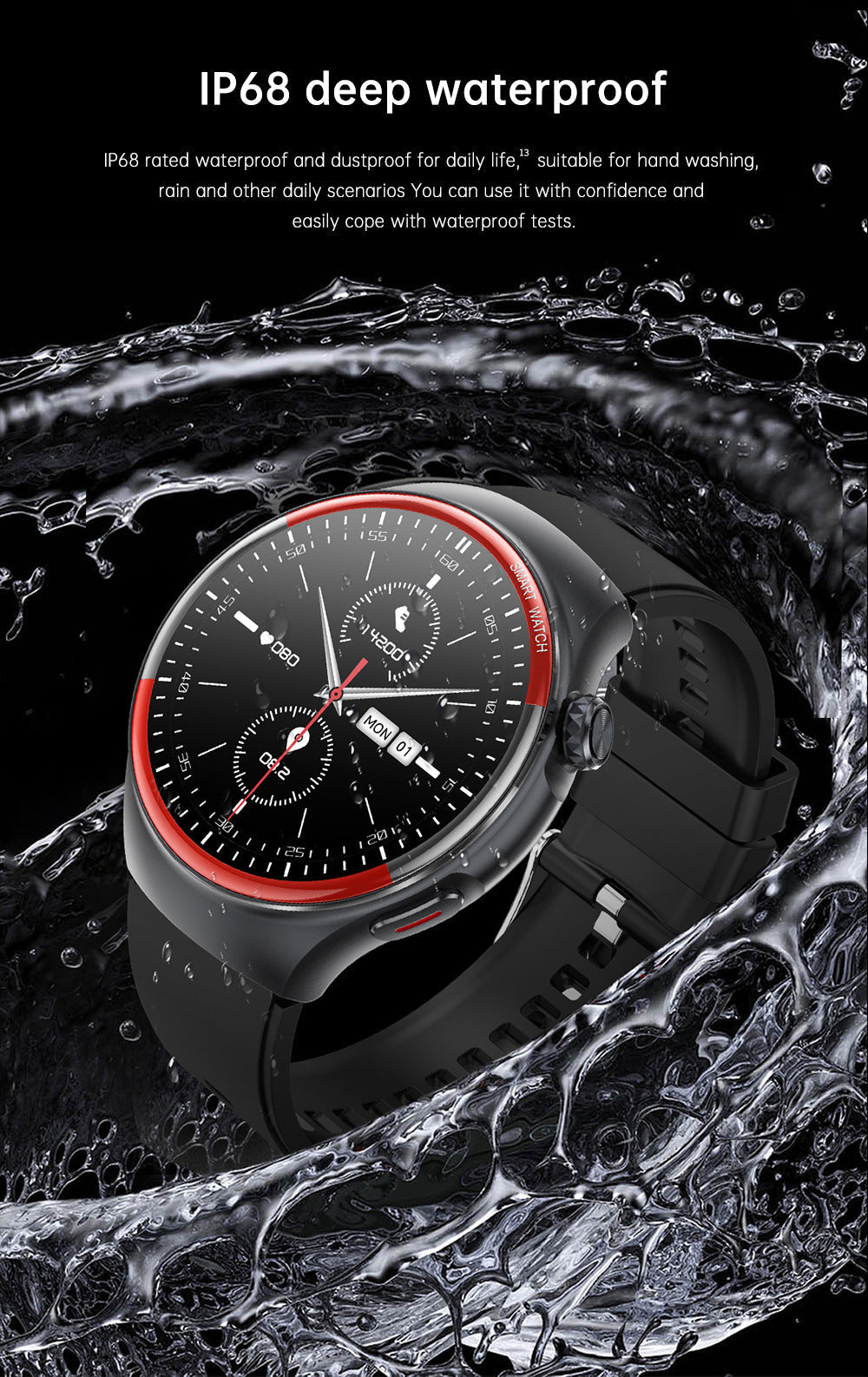 ✨Orologio Bluetooth intelligente - Orologio per il monitoraggio della salute