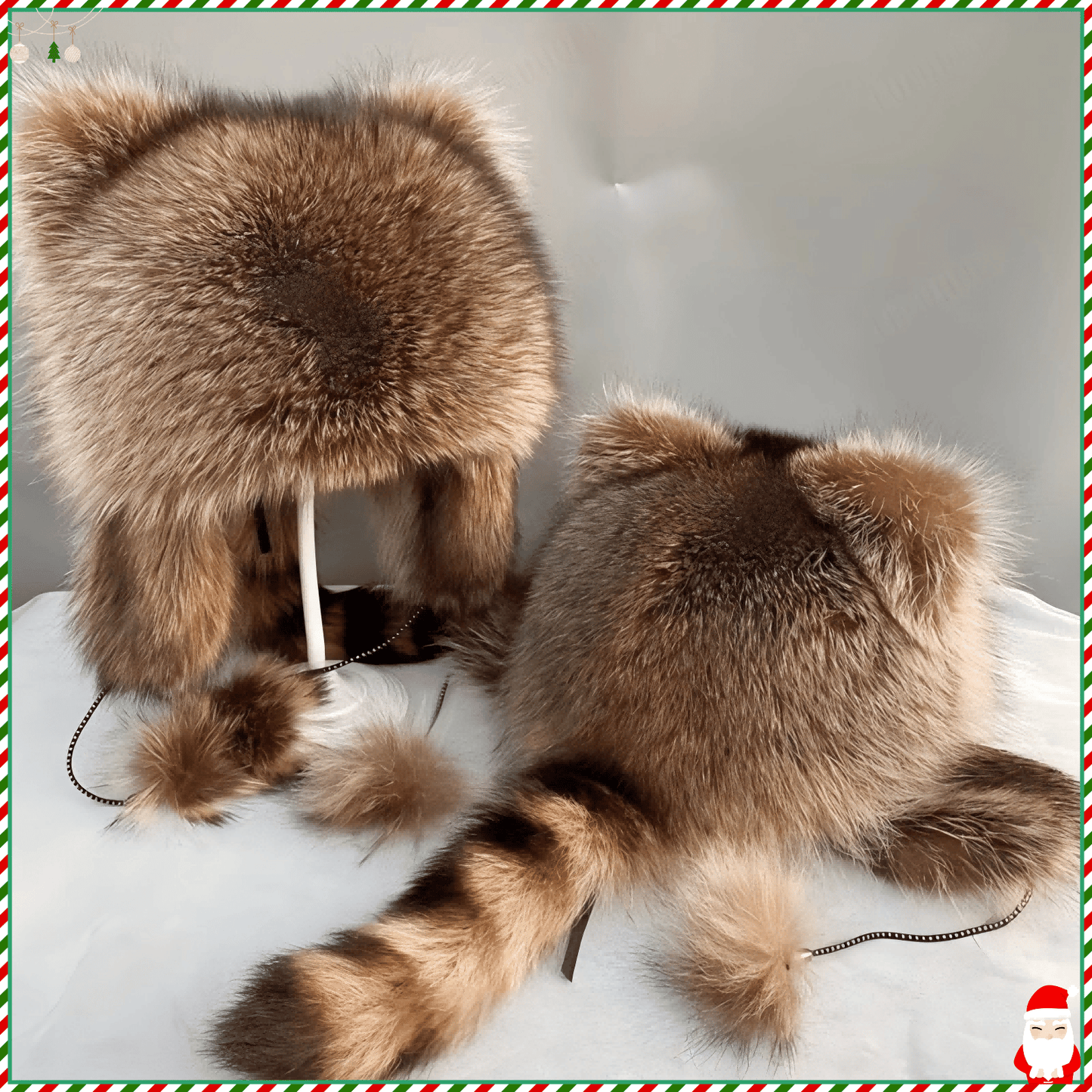 🔥 SALDI CALDI: 49% DI SCONTO 🔥 Cappello Artigianale in Pelliccia Sintetica di Procione 🎁 ACQUISTANE 2 E SPEDIZIONE GRATUITA!