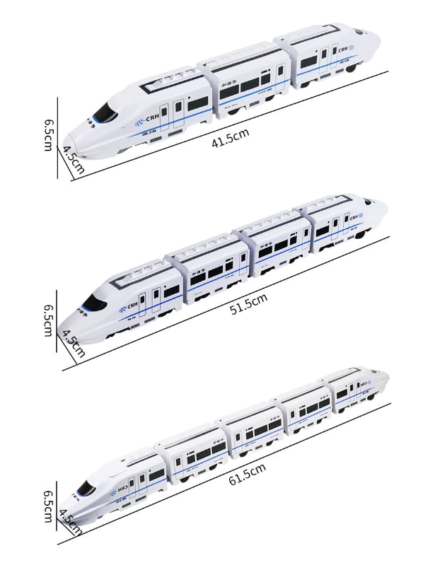 🚅Elettrico Universale Simulazione Ferroviaria Alta Velocità Armonia Treno Giocattolo