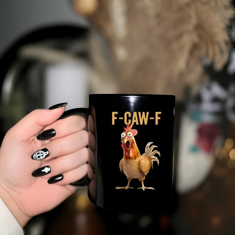 🔥 Ultimo giorno di vendita 50% di sconto!! 🏆 Vendita Flash ⚡ 50K+ VENDUTO! Quasi andato... 💥 F-Caw-F Tazza di pollo divertente