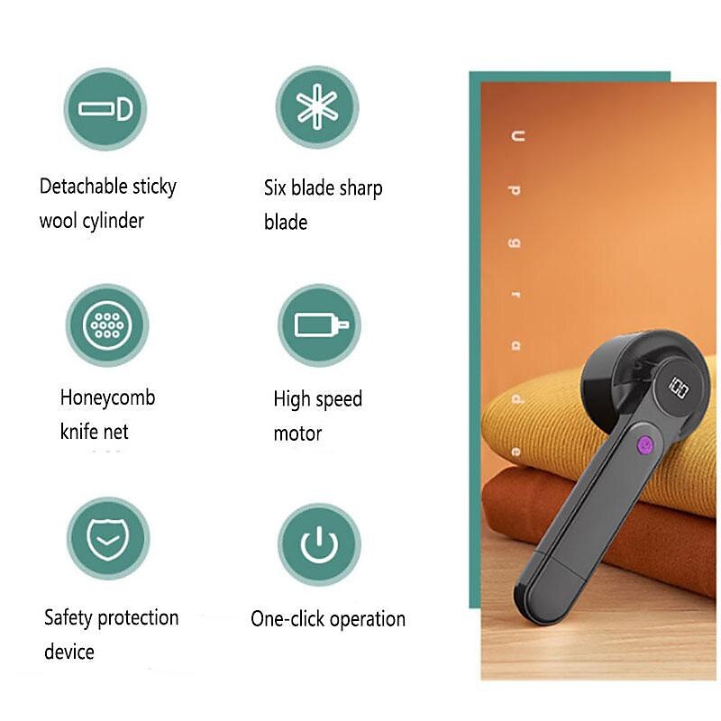 🔥Promozione a tempo limitato - 50% DI SCONTO🎁 Levapelucchi elettrico 2 in 1