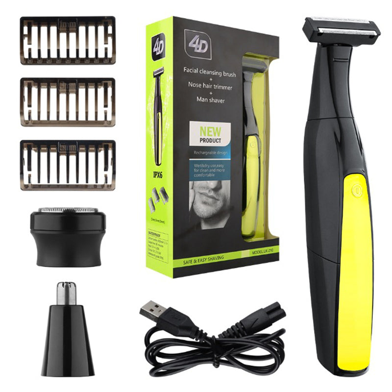 Multifunzionale Rasoio Elettrico Umido & A Secco