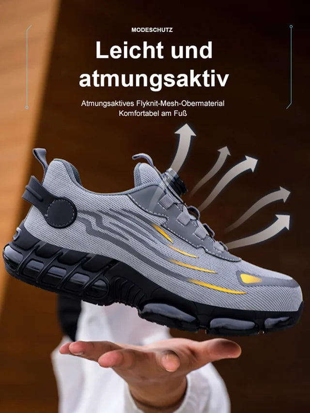 🔥GRANDE SALDO 44% DI SCONTO🔥Scarpe da lavoro antinfortunistiche con bottoni rotanti