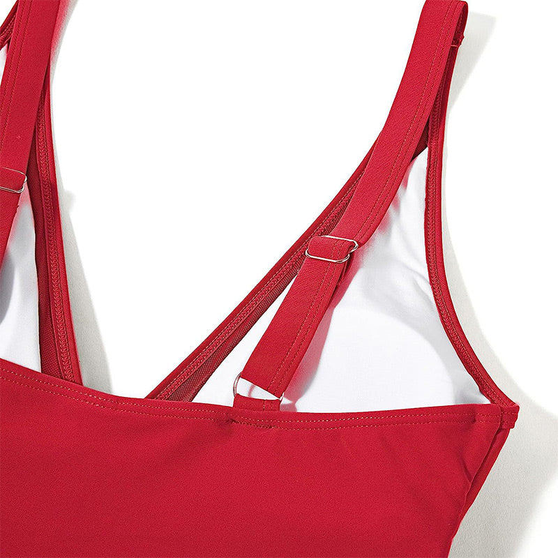 🌷 Incontra l'Estate - Sconto del 50% 🏝️ Costume da bagno con rete a controllo addominale 👙