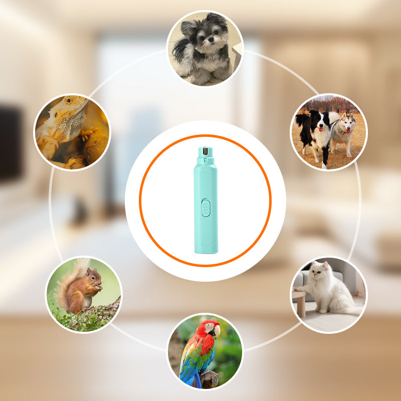 Safe Quiet Automatic Pet Nail Grinder