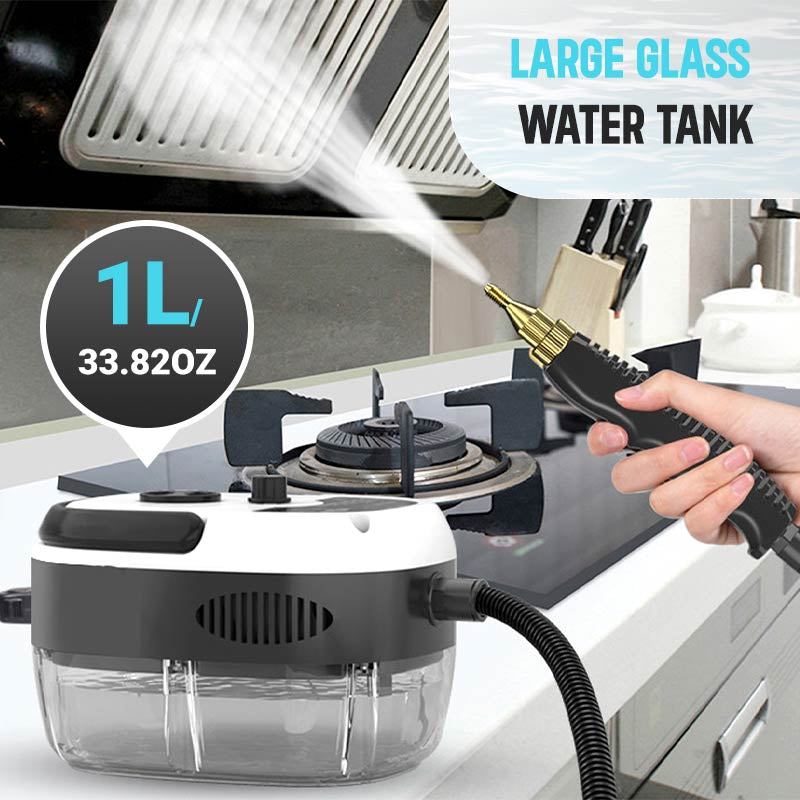 🎁 Spedizione gratuita 🎁 Pulitore a vapore ad alta pressione da 2500W riscaldato a mano