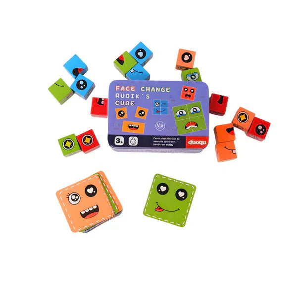 🧩 50% SCONTO! 🎭 Puzzle 5D Gioco Cambia-Faccia - Divertimento familiare interattivo, potenzia creatività e capacità logiche 👨👩👧👦✨