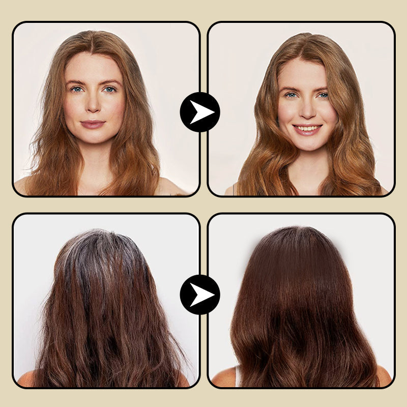 🔥Tintura per Capelli Sicura e Comoda con Pettine