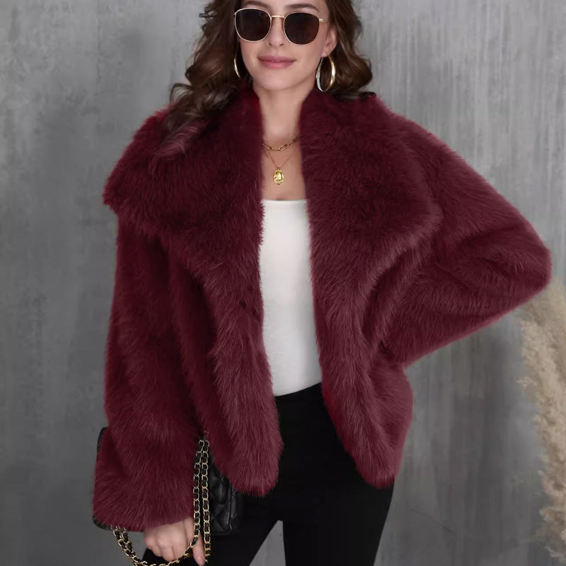 Cappotto Corto Morbido da Donna