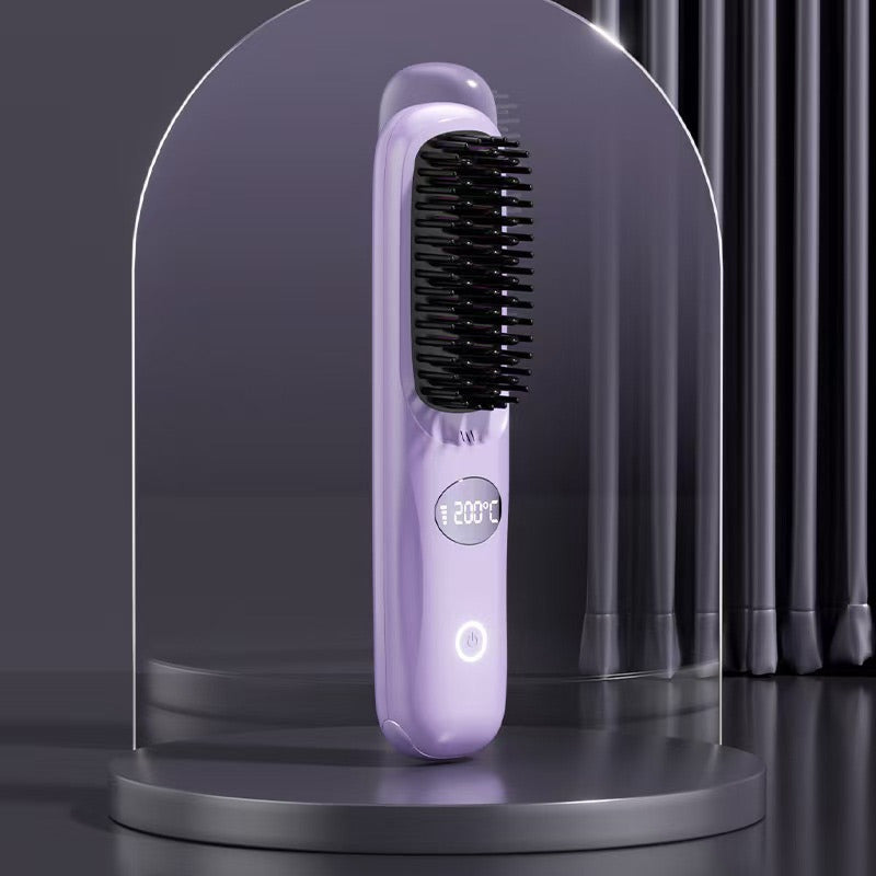 🔥 Vendita calda 🔥 Spazzola per capelli senza fili con display a LE