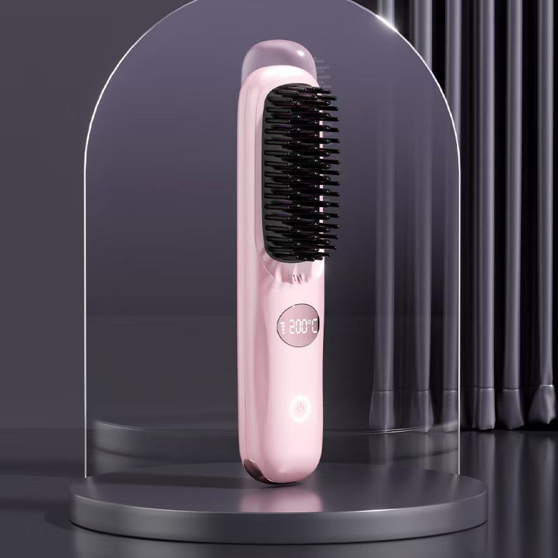 🔥 Vendita calda 🔥 Spazzola per capelli senza fili con display a LE