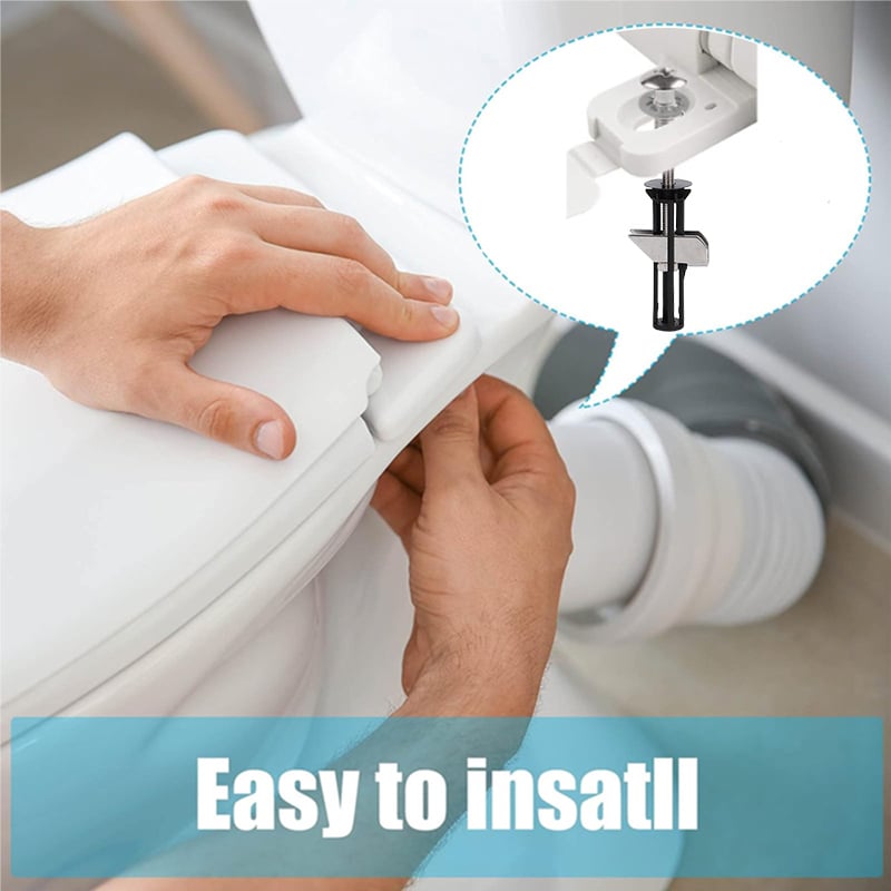 🔥Acquista 1 e ricevi 1 gratis🔥Kit di bulloni di fissaggio per sedile WC per impieghi gravosi