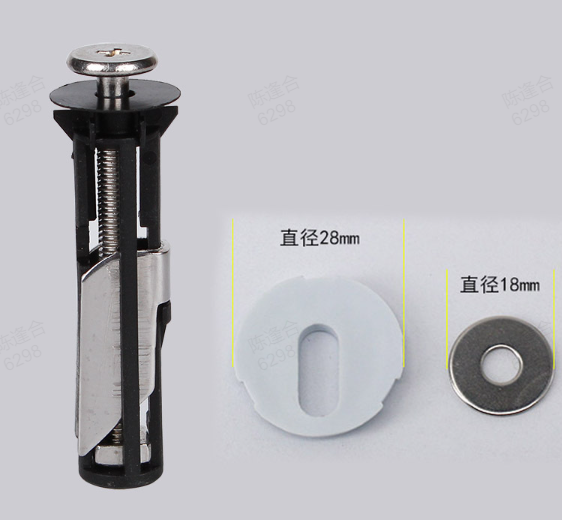 🔥Acquista 1 e ricevi 1 gratis🔥Kit di bulloni di fissaggio per sedile WC per impieghi gravosi