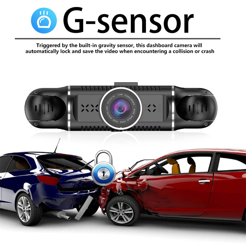 Sicurezza di guida ✨ Registratore per auto a 4 canali 1080P