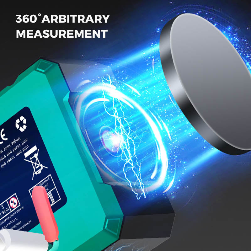 Cercatore angolare digitale magnetico con laser elettronico