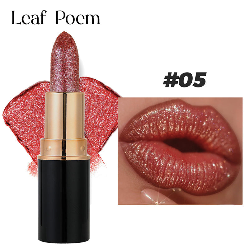 Rossetto Glitter Waterproof e Idratante